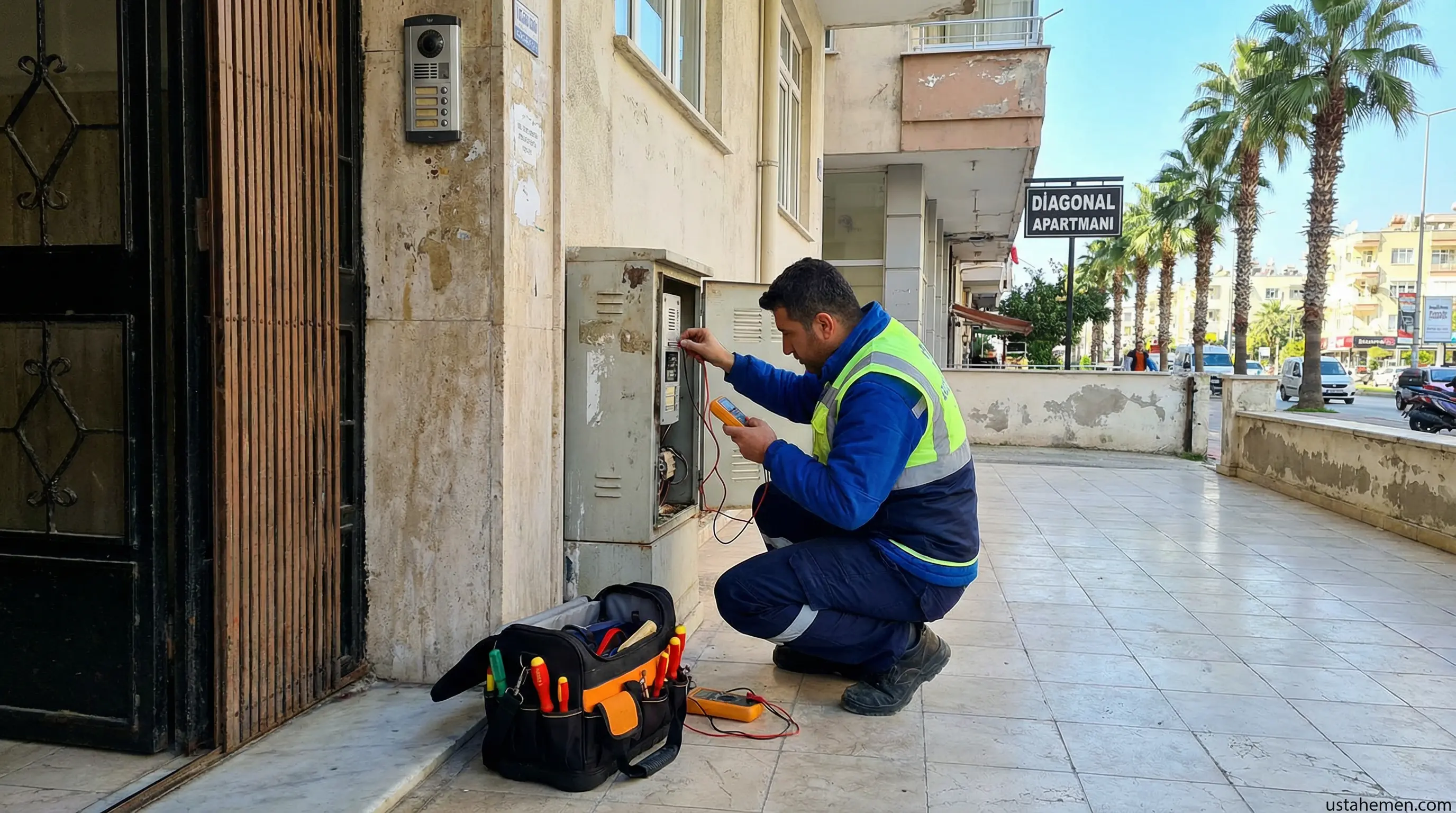 Diyafon Arıza Tamiri Mersin | Usta Hemen - Mersin Elektrikçi Blog Yazısı | Usta Hemen
